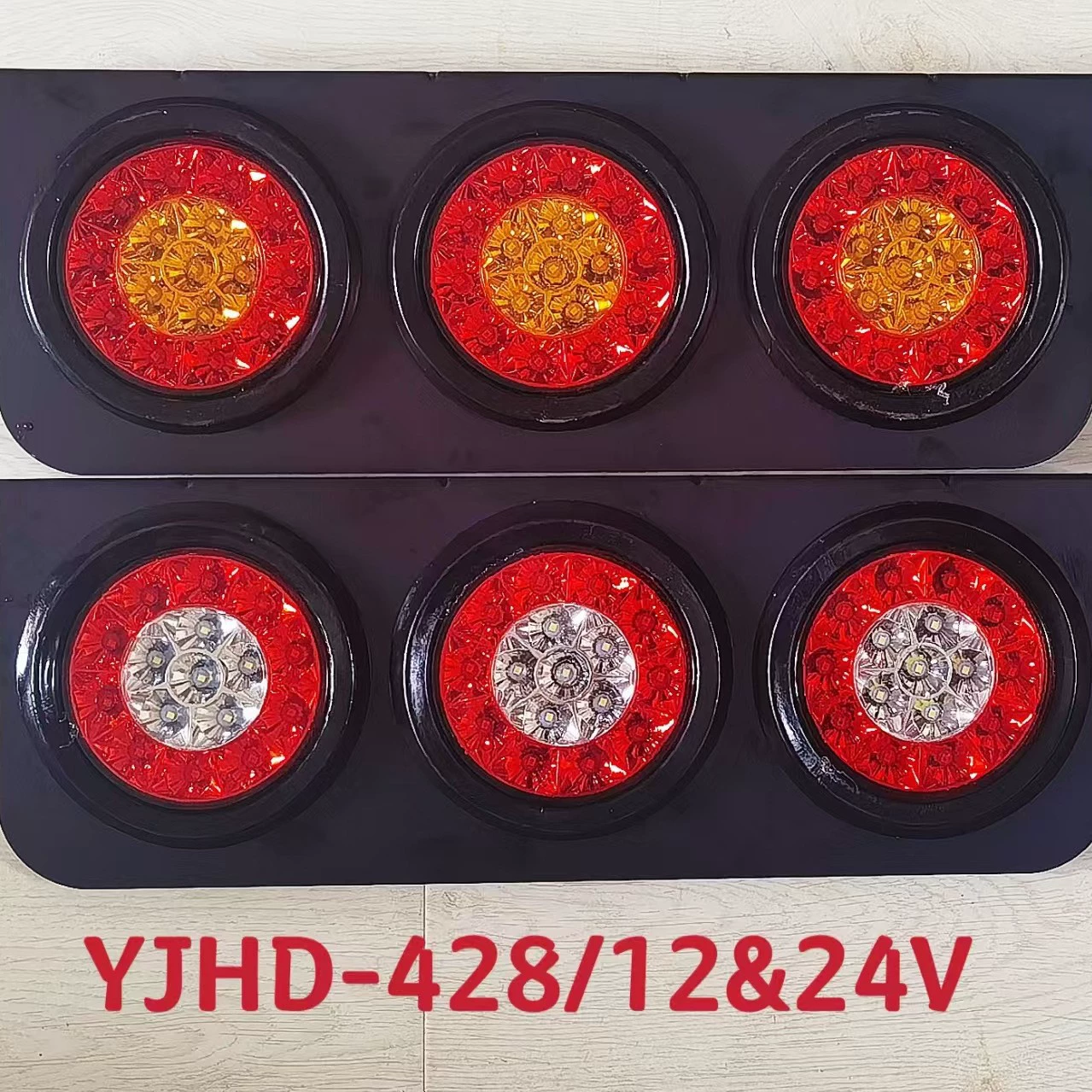 Светодиодные задние фонари для грузовиков и автомобилей, вспомогательные, сигнальные, стоп- и поворотные огни для международной торговли