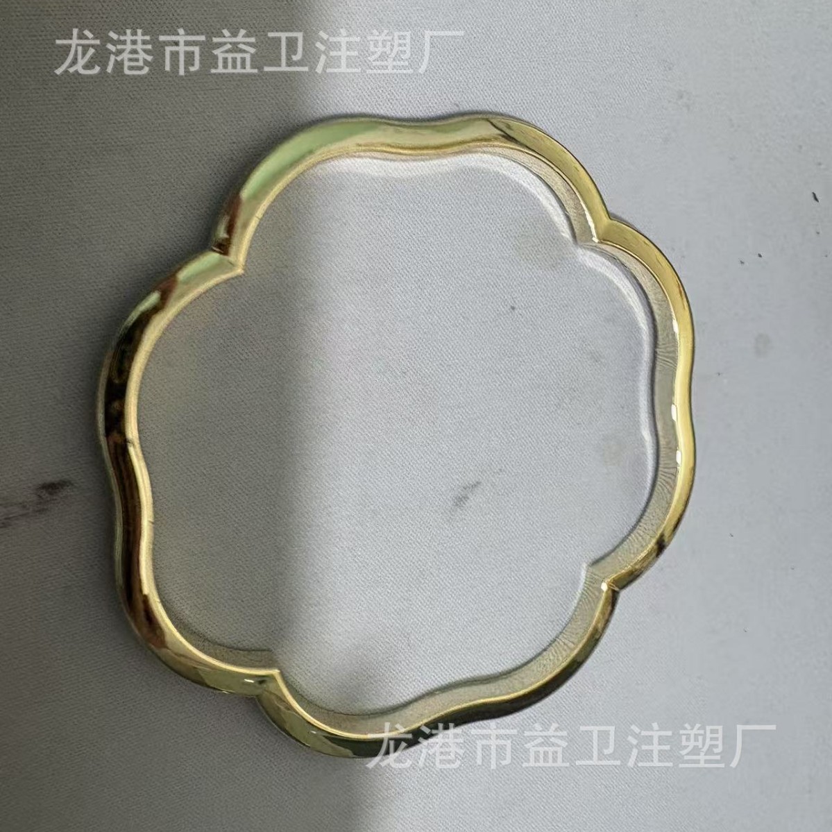 DIY礼盒包装配饰 镀金镂空塑料铭牌浮雕中国风标牌 可制 定