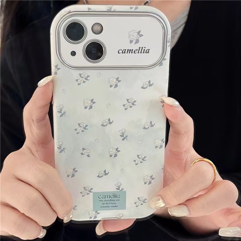 Flor de pantalla completa verde claro degradado para iPhone 13 cuerda de mano 15ProMax Apple 14 funda para teléfono móvil 12 mujer 14PM