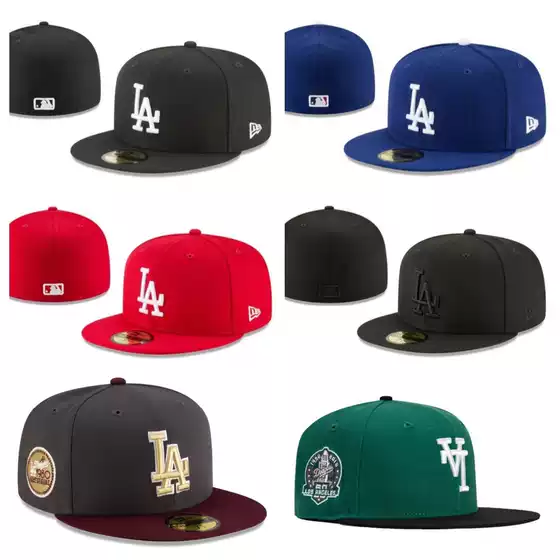 Los Angeles Dodgers New Embroidered Baseball Cap - Full Coverage Sun Hat for Outdoor and Cross-Border Trade