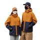 Camel Style Women's Three-in-One Detachable Windproof Waterproof Warm Outdoor Mountaineering Clothing Autumn and Winter Jacket for Men
