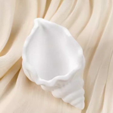 Vela con forma de concha perfumada regalo de aromaterapia_voghion.com