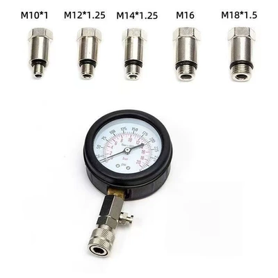 Mühərrik alətləri multi-functional car cylinder pressure tester