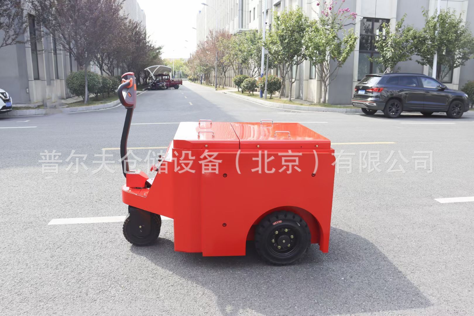 大吨位牵引车25吨步行式电动拖车头50吨电瓶同轨迹挂车非标厂家