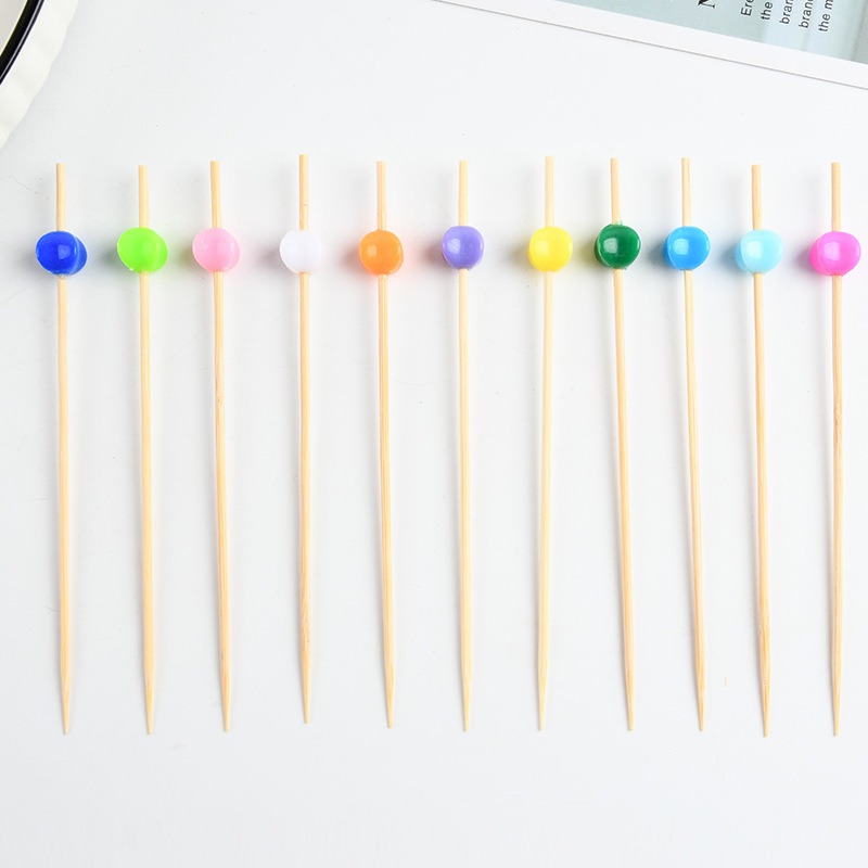 Perlas irregulares en stock creativas de frutas de cóctel de alta calidad hotel restaurante bar bambú de fábrica lote