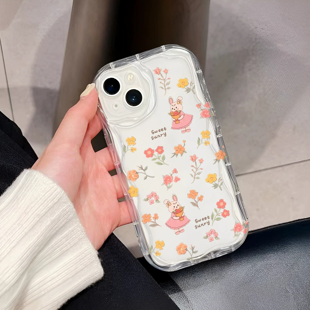Apple, iPhone12, свежий совместимый кремовый чехол для телефона, с цветочным принтом, 12прот+макс