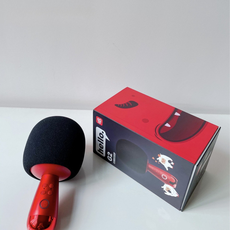 Singba 小さな巨大な卵マイク G2 エンターテイメントワイヤレスマイク Bluetooth カラオケ小さな巨大な卵ハンドヘルドホームソング送料無料|undefined