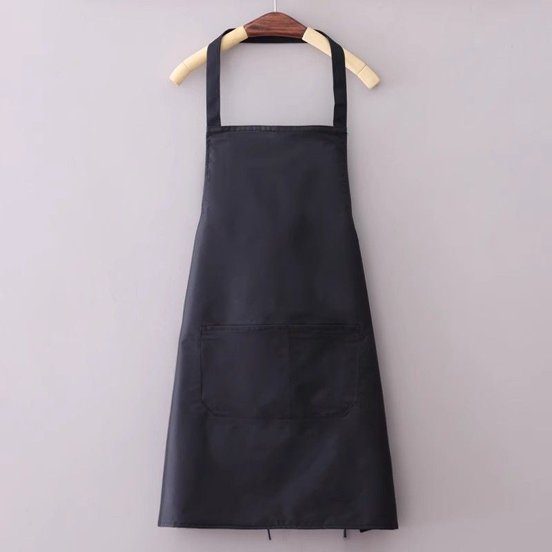 홀터넥 방수 올블랙