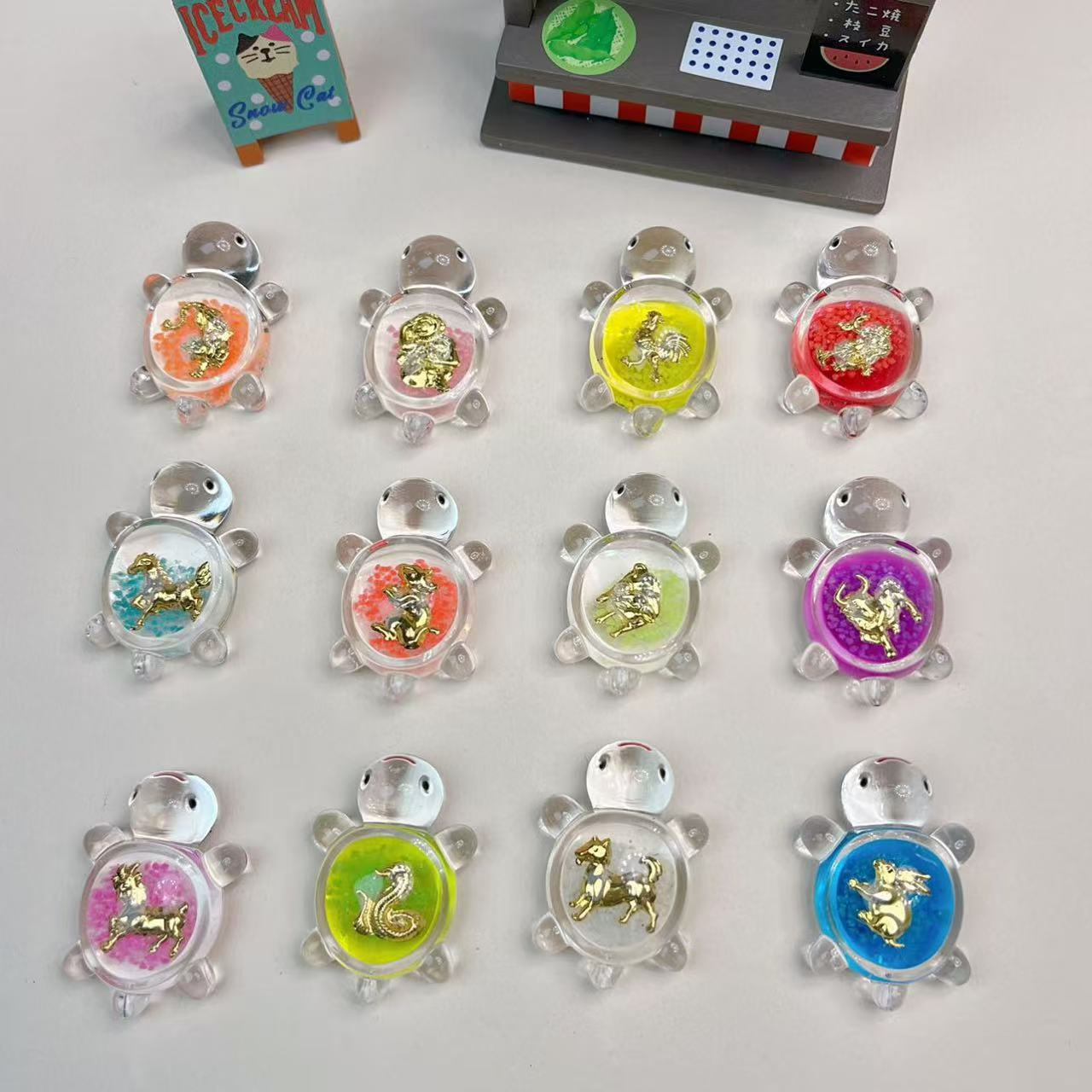 4.5 Acrylic Zodiac Turtle [Blind Bag]