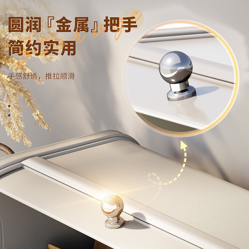 Caja de pan a prueba de polvo sala de estar dormitorio caja de almacenamiento de alta gama Flip caja de hierro caja de almacenamiento de máscara