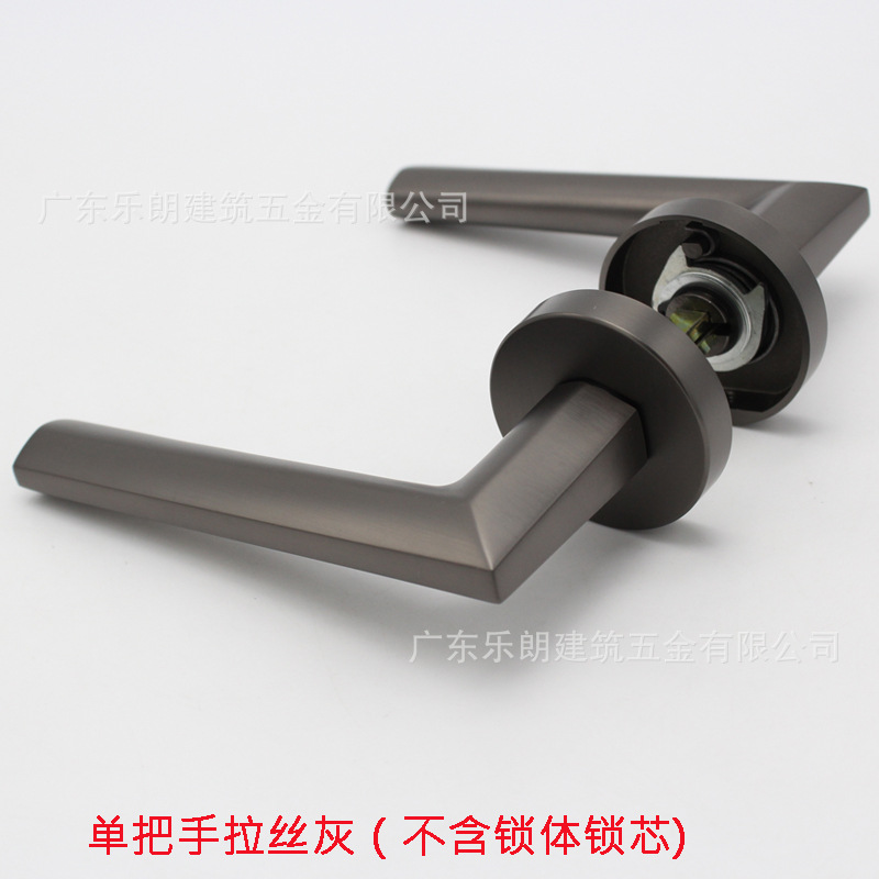 Fabricante mayorista cerradura de puerta interior de aleación de zinc cerradura de puerta de habitación cerradura de cerradura de cobre cerradura silenciosa universal