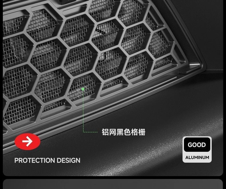 Suitable for Tesla Six-Seater Model Yl Insect-Proof Net, Hood Grille Protection Cover, Air Inlet Protection Accessories