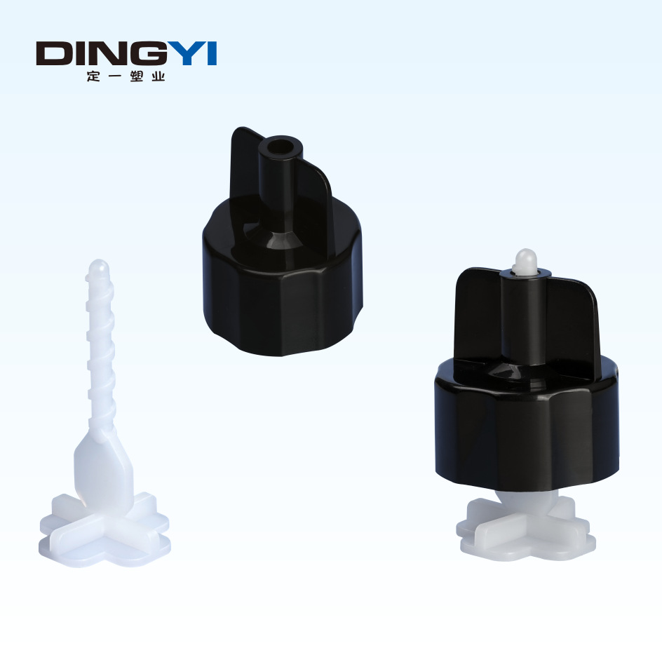 瓷砖找平定位留缝压平器 瓷砖水平系统厂家塑料十字卡调节底座