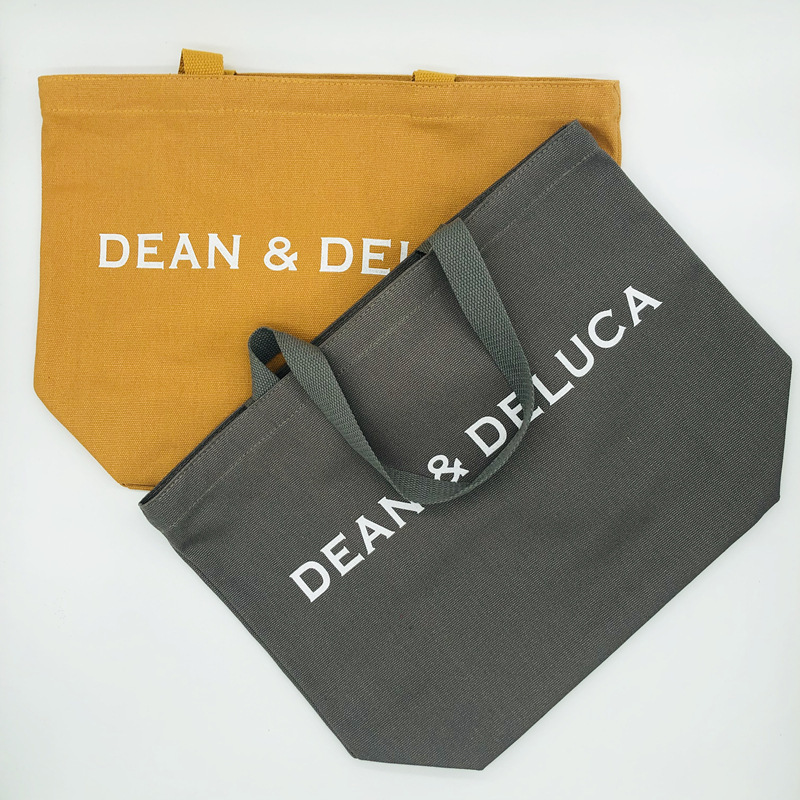 DEAN & DELUCA environmental protection bag female letter printing portable hand-carried lunch shoulder portable shopping bag wholesale DEAN & DELUCA environmental protection bag female letter printing portable hand-carried lunch shoulder portable shopping bag wholesale