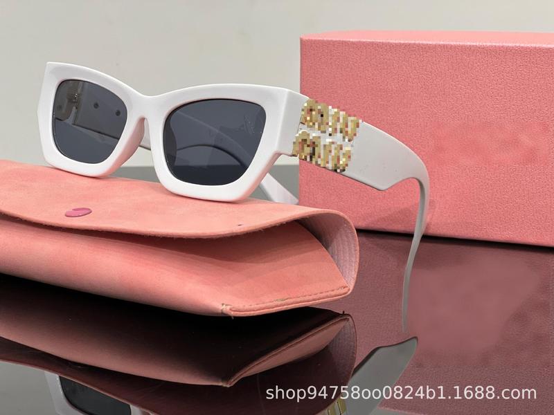 SMU09W新款时尚墨镜女全框太阳镜防紫外线个性潮流眼镜户外防晒|undefined