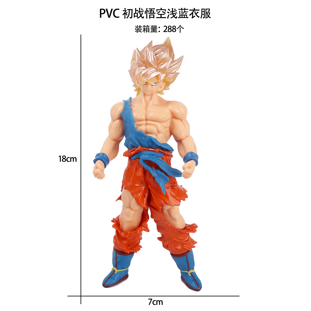 PVC 初战悟空浅蓝衣服