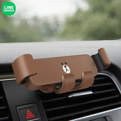 Brown Bear Smartphone Holder Car phone holder - brown-model
