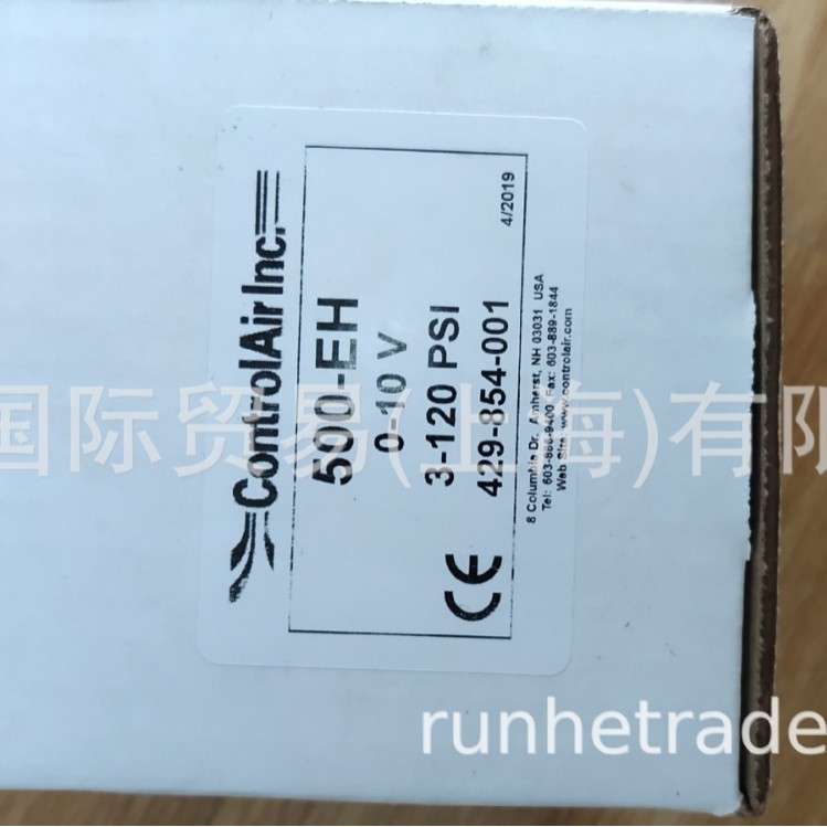 美国controlair减压阀，controlair通用调节阀，润和出售