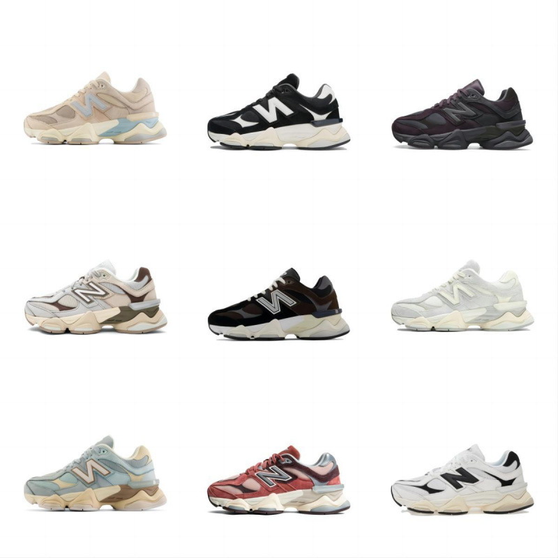 Putian Pure Original New Balance New Dad Shoes Women's Nb9060 Series Retro Couple Running Shoes Sports Casual Shoes Men