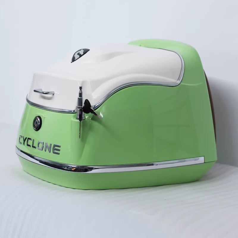Suitable for the Saikelong Rt3E Modern Tail Box, Retro Scooter Trunk with Large Capacity for Carrying Luggage