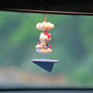 Car interior decoration KT car air freshener car pendant rearview mirror decoration car accessories