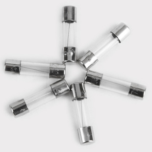 High quality fuse 5x20mm in stock 250V wholesale 6x30mm fuse 1 box of 100 glass safety tubes