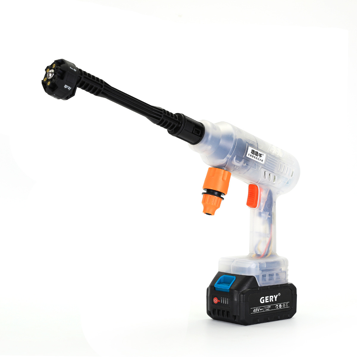 Wireless Car Washing Machine Portable Car High-Pressure Water Gun High-Power Car Lithium Battery Household Electric Car Washing Artifact