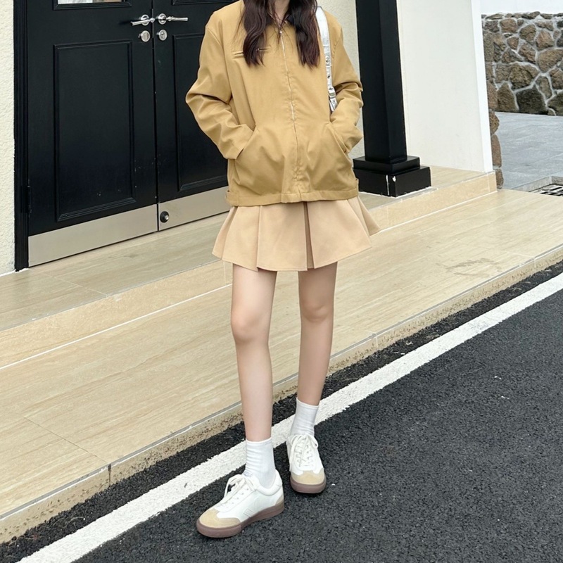 复古德训鞋女2025新款平底小白鞋百搭休闲运动板鞋真皮系带阿甘鞋|undefined