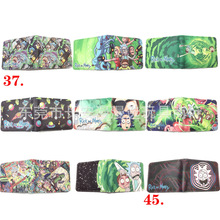 3人气动画腌黄瓜周边钱包 R and M天才疯子科学家短款PU证件皮夹