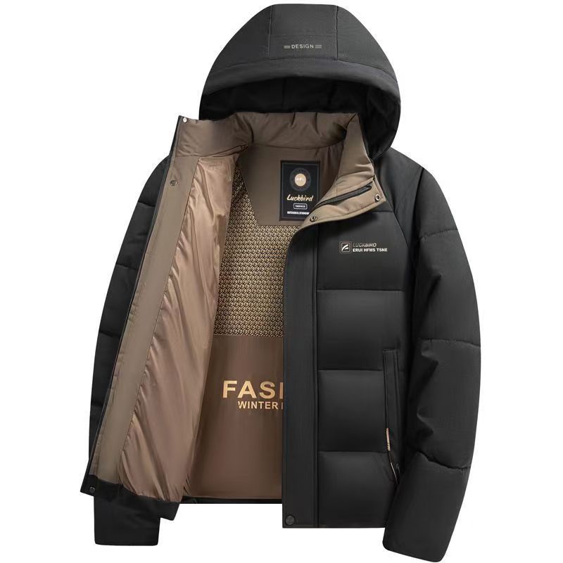 Off-season hit: Graphene padded jacket, thickened cotton coat, fashionable casual outerwear, winter cotton-padded coat with hood