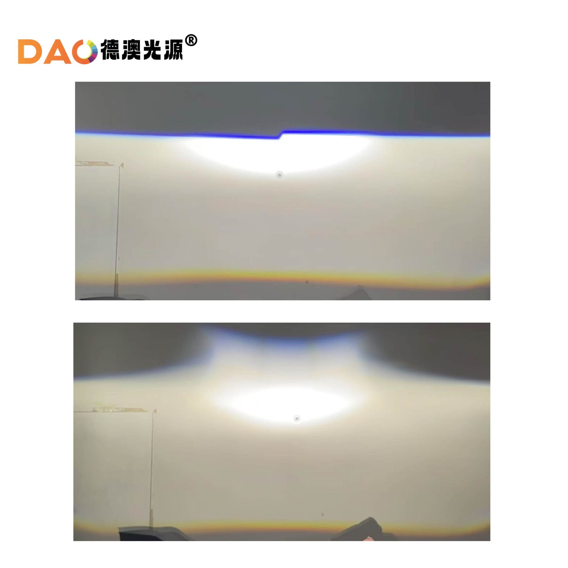 Nuevo B2S transfronterizo lente de doble luz de alta potencia del automóvil LED delanteros súper brillantes transformados LED Headli