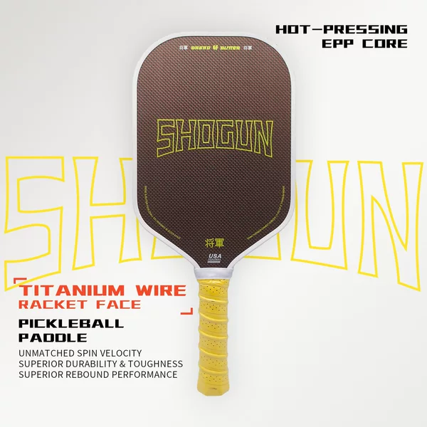 BNB Shogun Pickleball Paddle EPP core Titanium wire surface