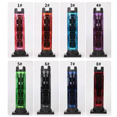 Luya pole stand fishing pole stand portable rod tube MEBAO Mingbang Luya fishing box accessories fishing gear