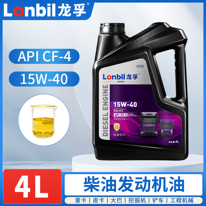 Shili Changjia Full Synthetic Diesel Engine Oil CK-4 4L 15W40/20W50 (Diesel Engine Oil) - cf-4-15w40-4l-all-seasons-default