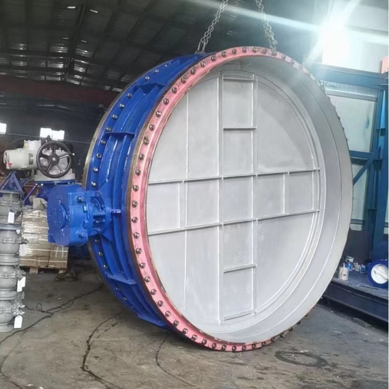 自来水市政污水阀门大口径电动蝶阀 双向电动法兰偏心蝶阀D942X