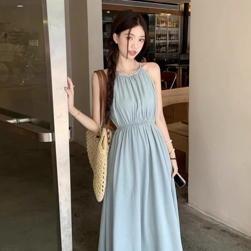 Blue dress