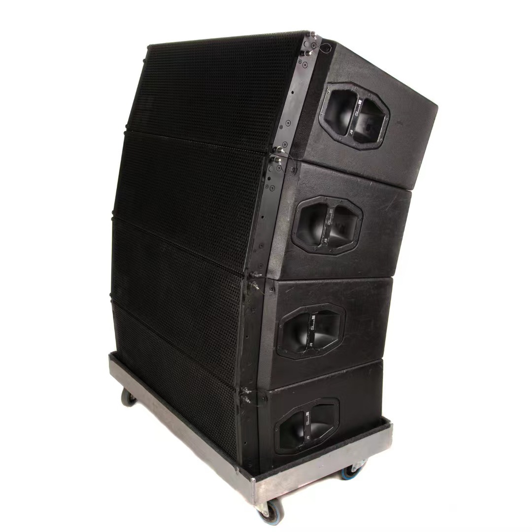 Fábrica directa J8 doble 12 pulgadas 3D audio de matriz lineal profesional al aire libre a gran escala KTV escenario de sonido