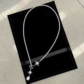 天然珍珠耳饰;天然珍珠胸饰;天然珍珠项饰