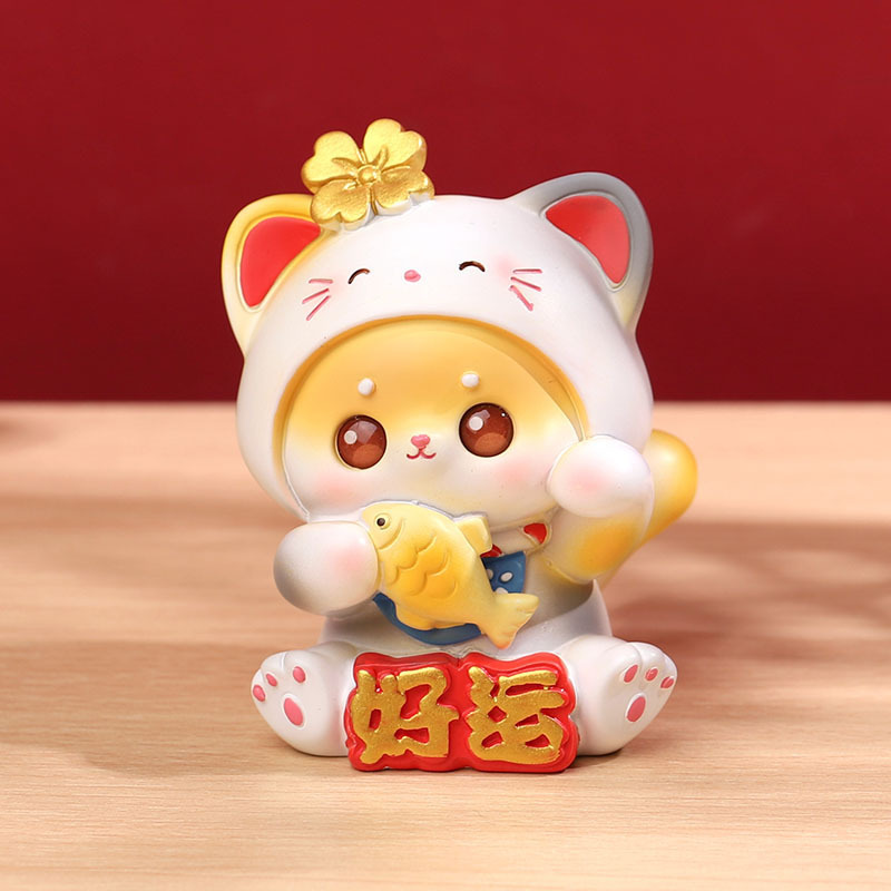 ファット FUFU フォーリングオブジェクトホームオフィスデスクトップ樹脂装飾マスコット装飾品クリエイティブギフト|undefined