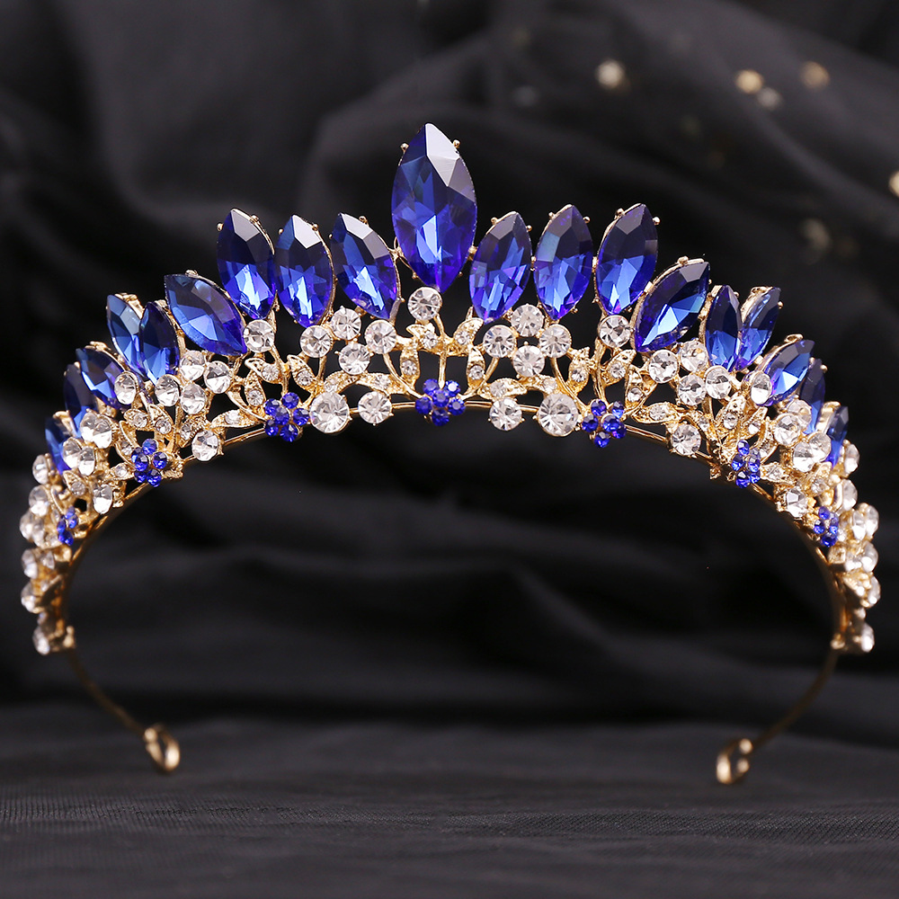Elegant Crown Alloy Rhinestone Crown display picture 2