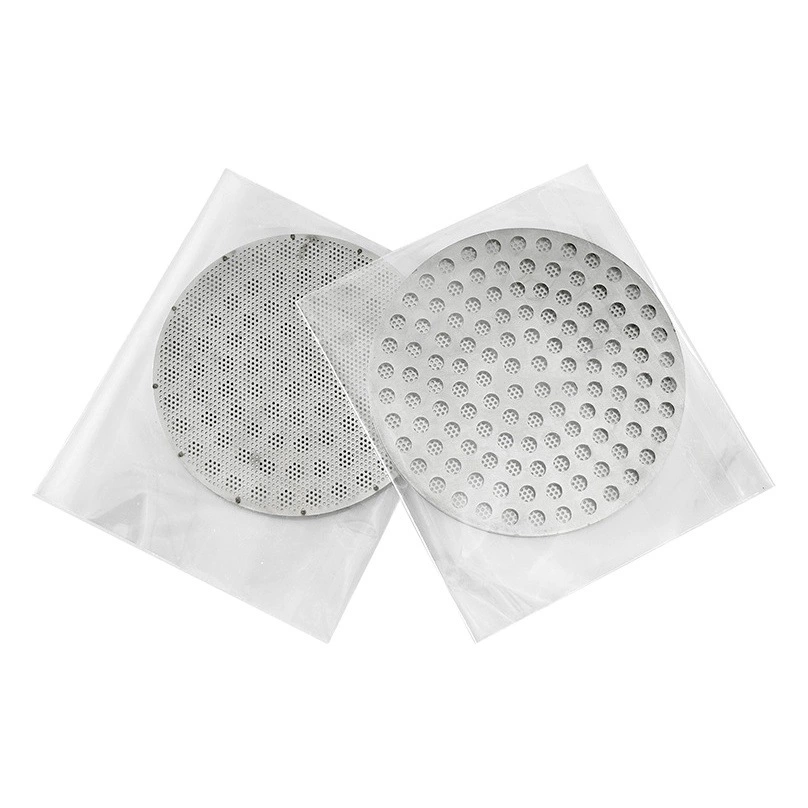 Кофемашина вытравливания сетки фильтра кофе нержавеющей стали сеть распределения воды двойного слоя 100μм 53 мм/58 мм вторичная