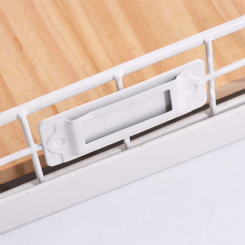 简约铁艺护肤收纳筐书籍杂志文具收纳篮侧F方开口可层叠置物篮