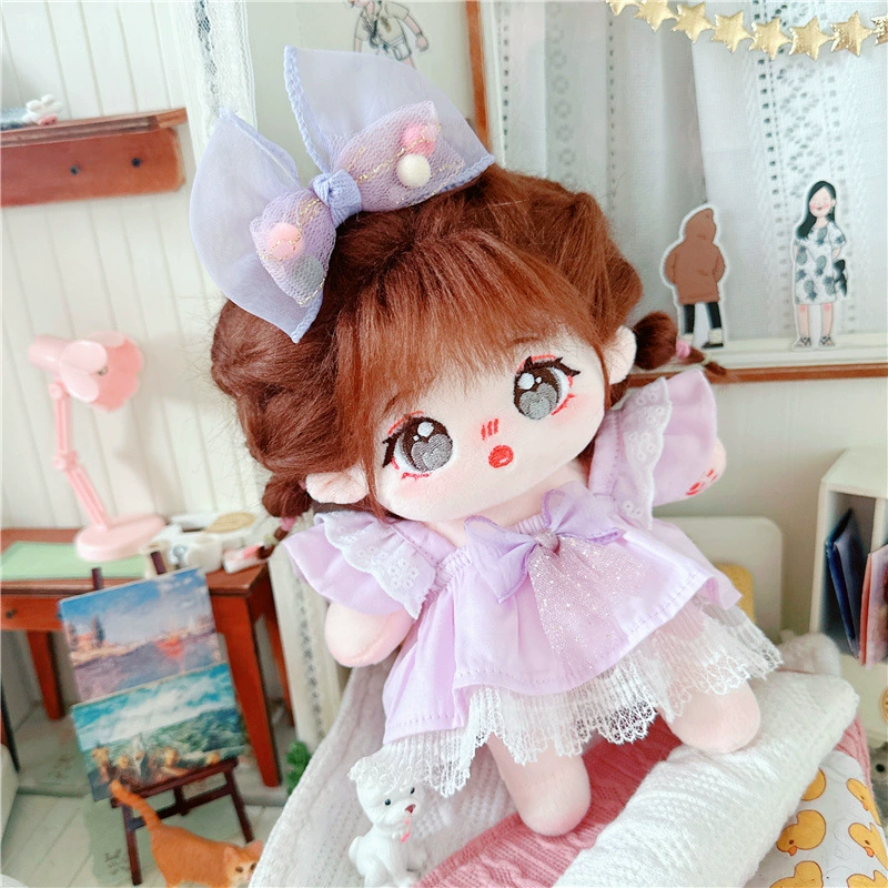 Plush toy, cute cotton naked doll, 20cm, internet celebrity