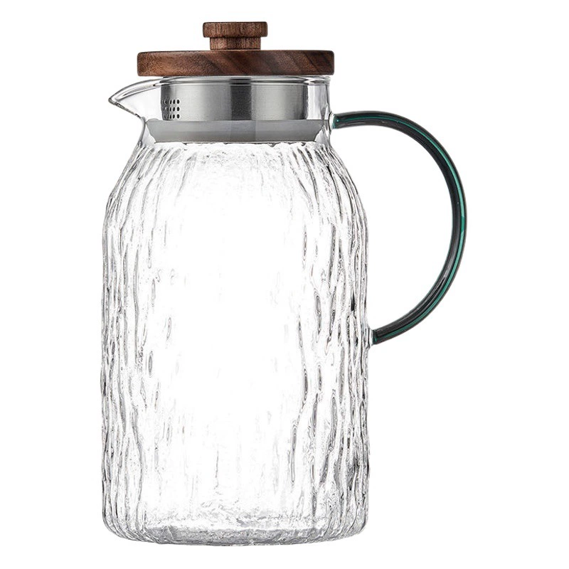 Новый утолщенный жаропрочный стеклянный прохладный чайник с высоким значением