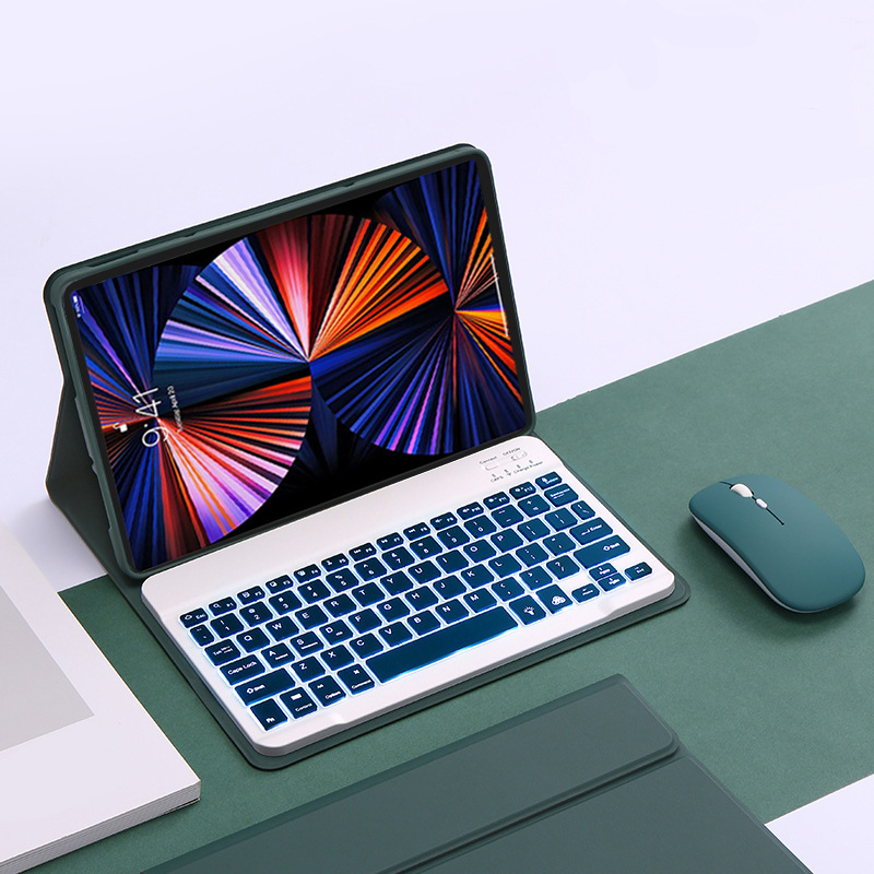 Xiaomi pad7 タブレット保護ケース 6pro タッチバックライト磁気 Bluetooth キーボード 11inch レザーケース 5 マウスに適しています。|undefined