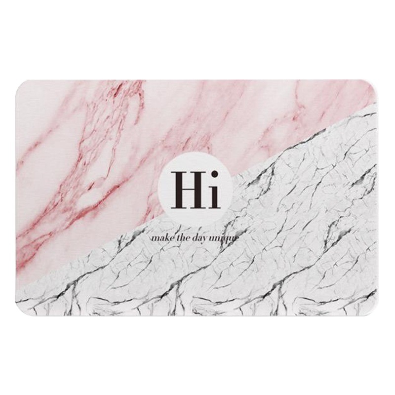 Cardaman promoción marmolado diatomita piso alfombra baño absorbente alfombra antideslizante estera Baño de diatomea de piso antideslizante estera de baño de diatomea