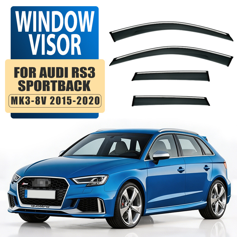 Suitable for Audi RS 0.15kg Sportback window visor