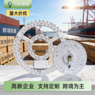 led吸顶灯灯芯替换磁吸灯条灯盘灯管客厅改造灯板节能灯泡灯珠圆