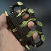 Constanting Twitter Twitter Boxing Finger Tiger Martial Arts Hand -buckled four -finger ring special enhanced version of the rope four finger ring