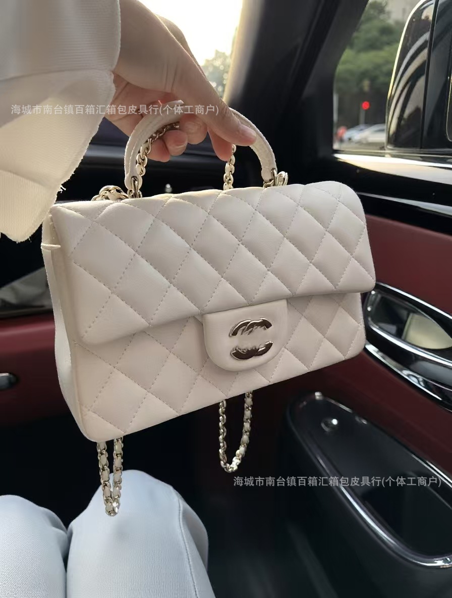 Qadın quilted zəncir çanta - kiçik çiyin və krossbody modeli